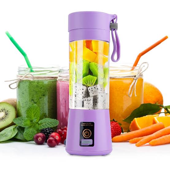 USB Rechargeable Juicer Blender 6 Blades Electric Blender