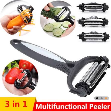 Rotatry Vegetable Peeler 3in1