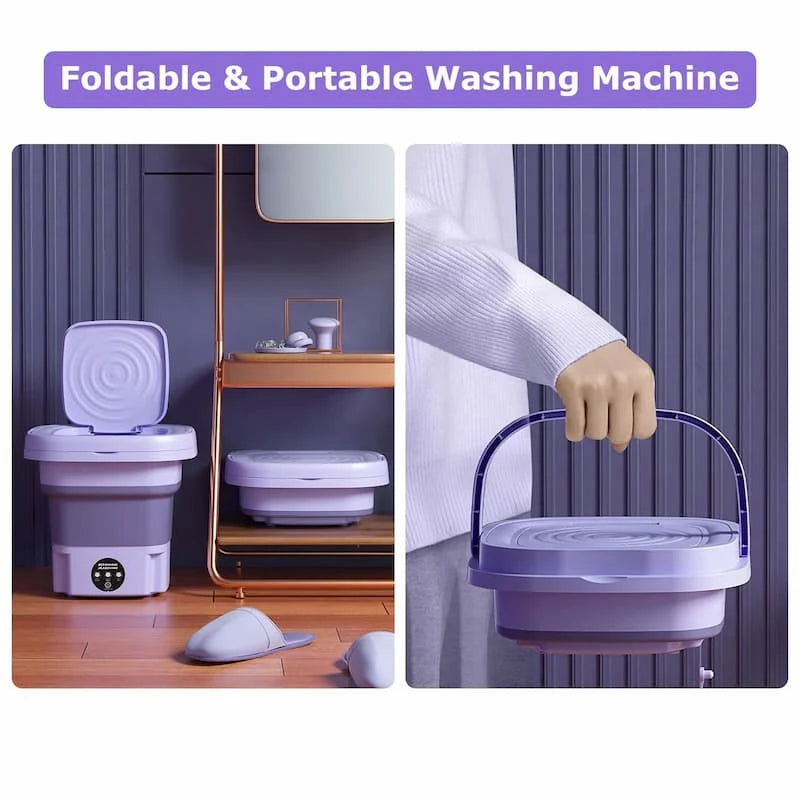 Mini Portable Washing Machine – Foldable Washing Machine with Dryer