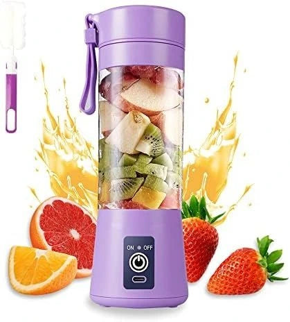 USB Rechargeable Juicer Blender 6 Blades Electric Blender
